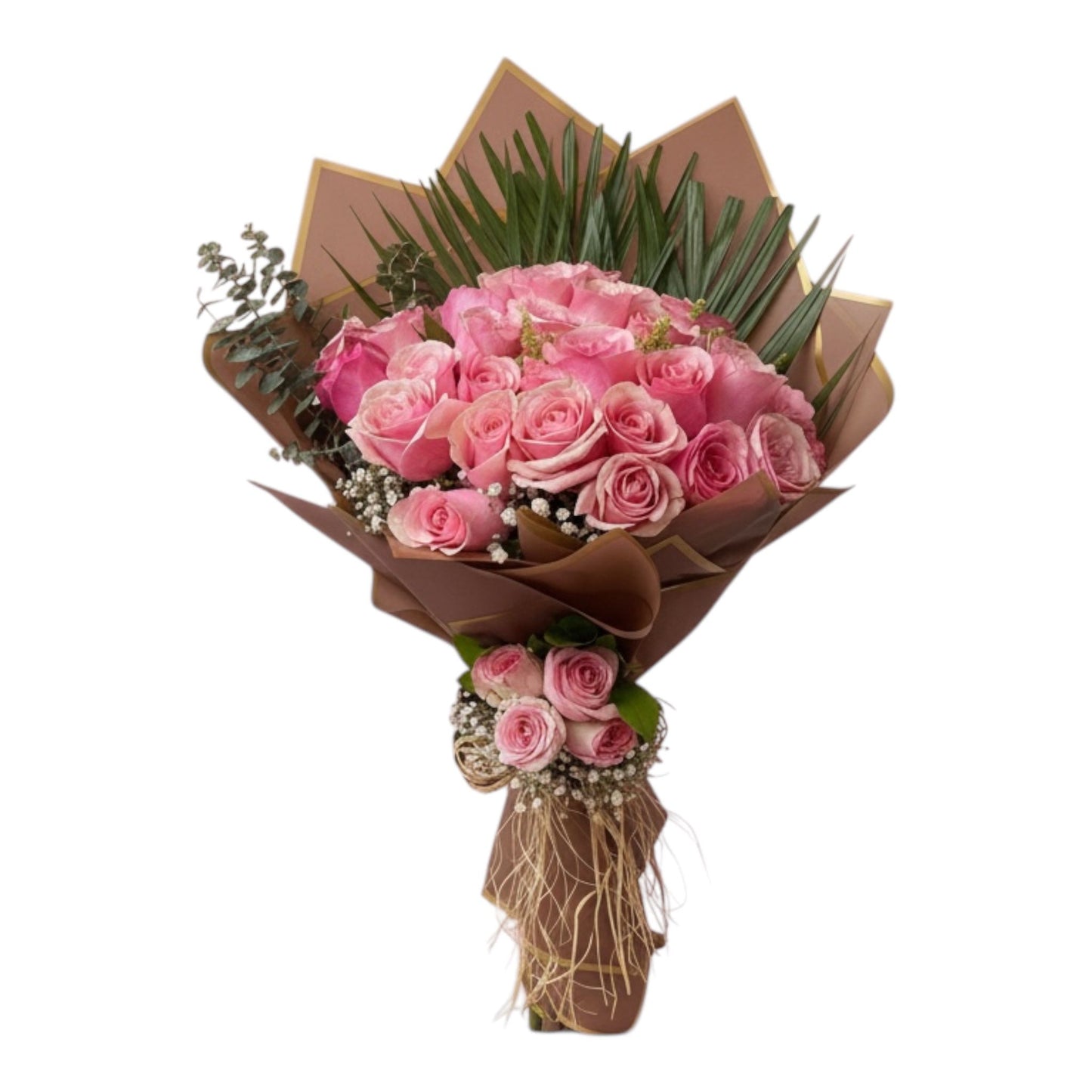 Naz — Pastel Pembe Gül Buketi