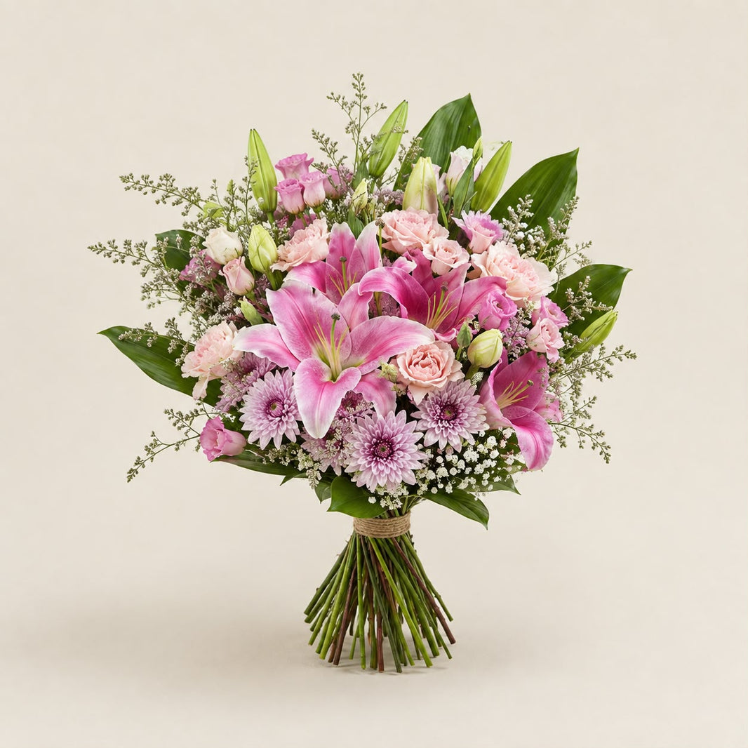 Gonca — Pembe Lilyum & Gül Buket