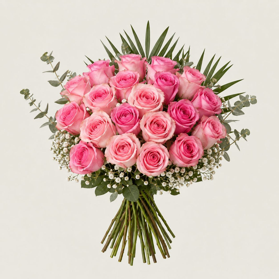 Naz — Pastel Pembe Gül Buketi