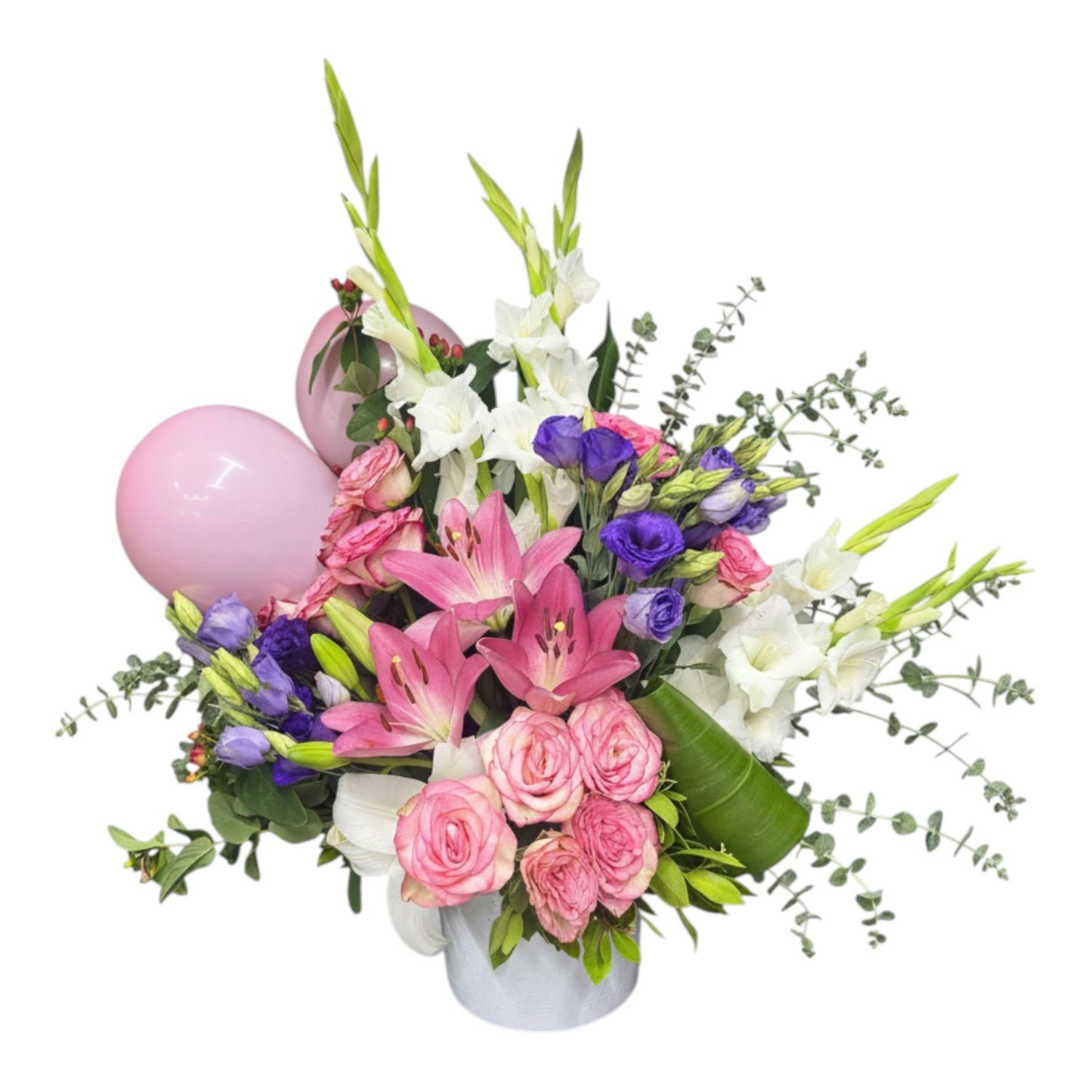 Sürpriz — Pembe Balonlu Aranjman